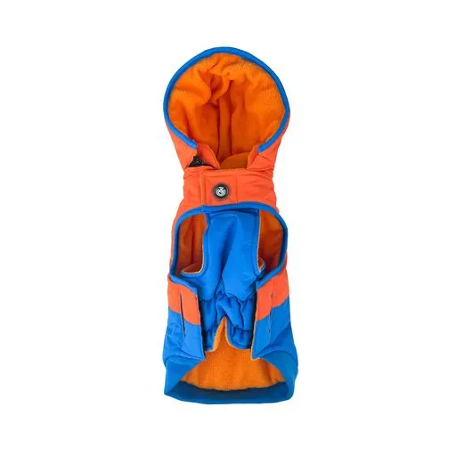 Huskimo Snow Parka Dog Coat - Orange