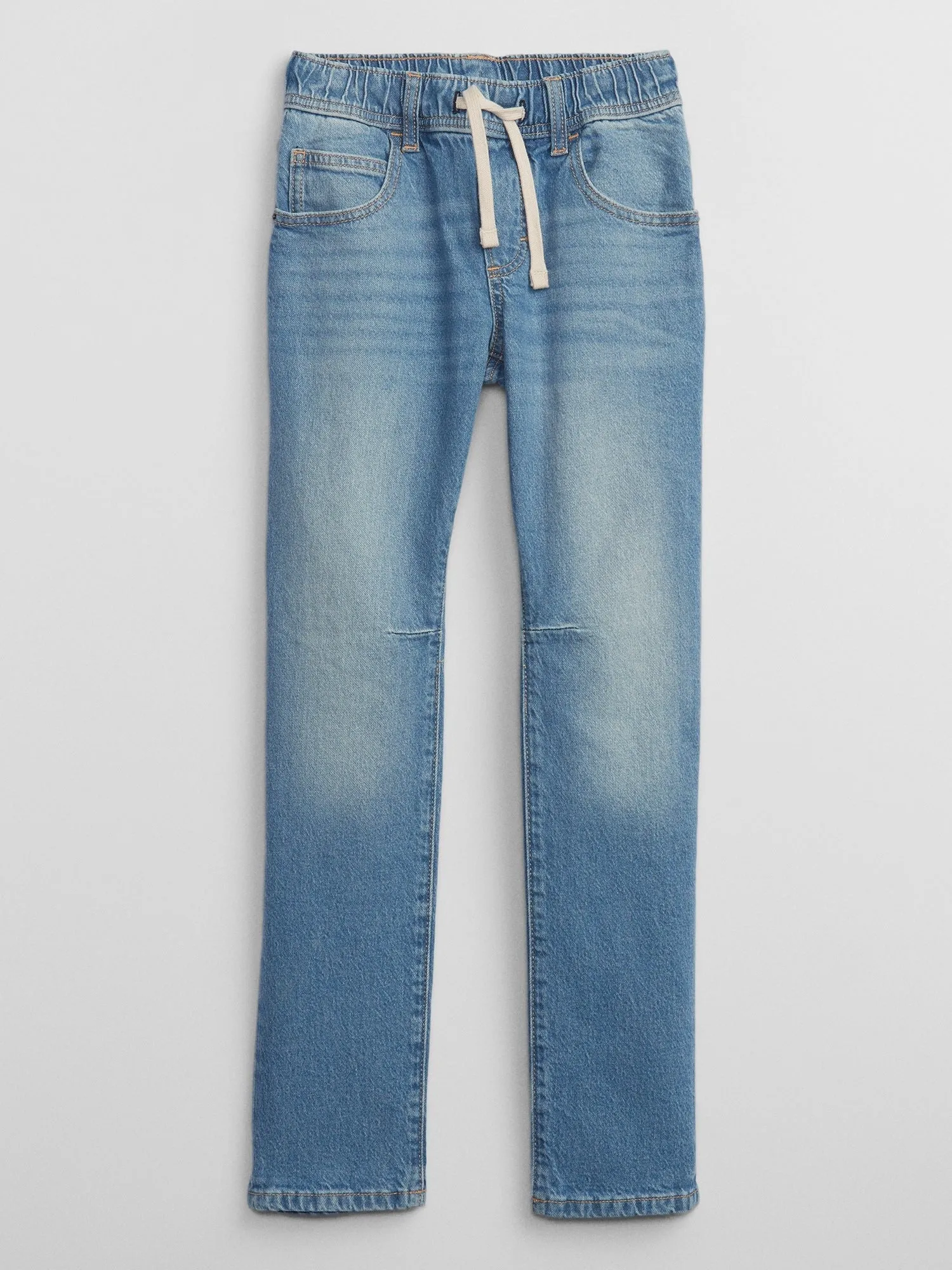 Kids Slim Pull-On Jeans with Washwell