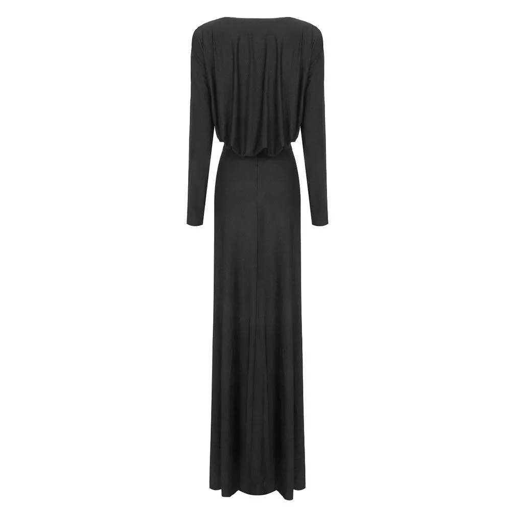 Lainie Cutout Long Sleeves Maxi Dress