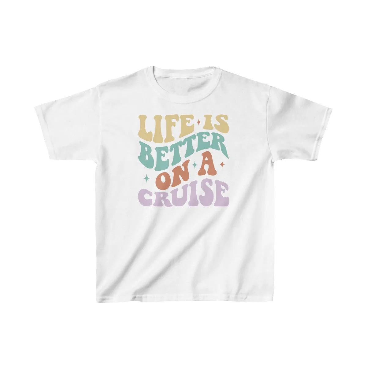 Life is Better on a Cruise Infant Fine Jersey Bodysuit/Infant Fine Jersey Tee/Unisex Jersey Short Sleeve Tee/Unisex Heavy Blend™ Hooded Sweatshirt