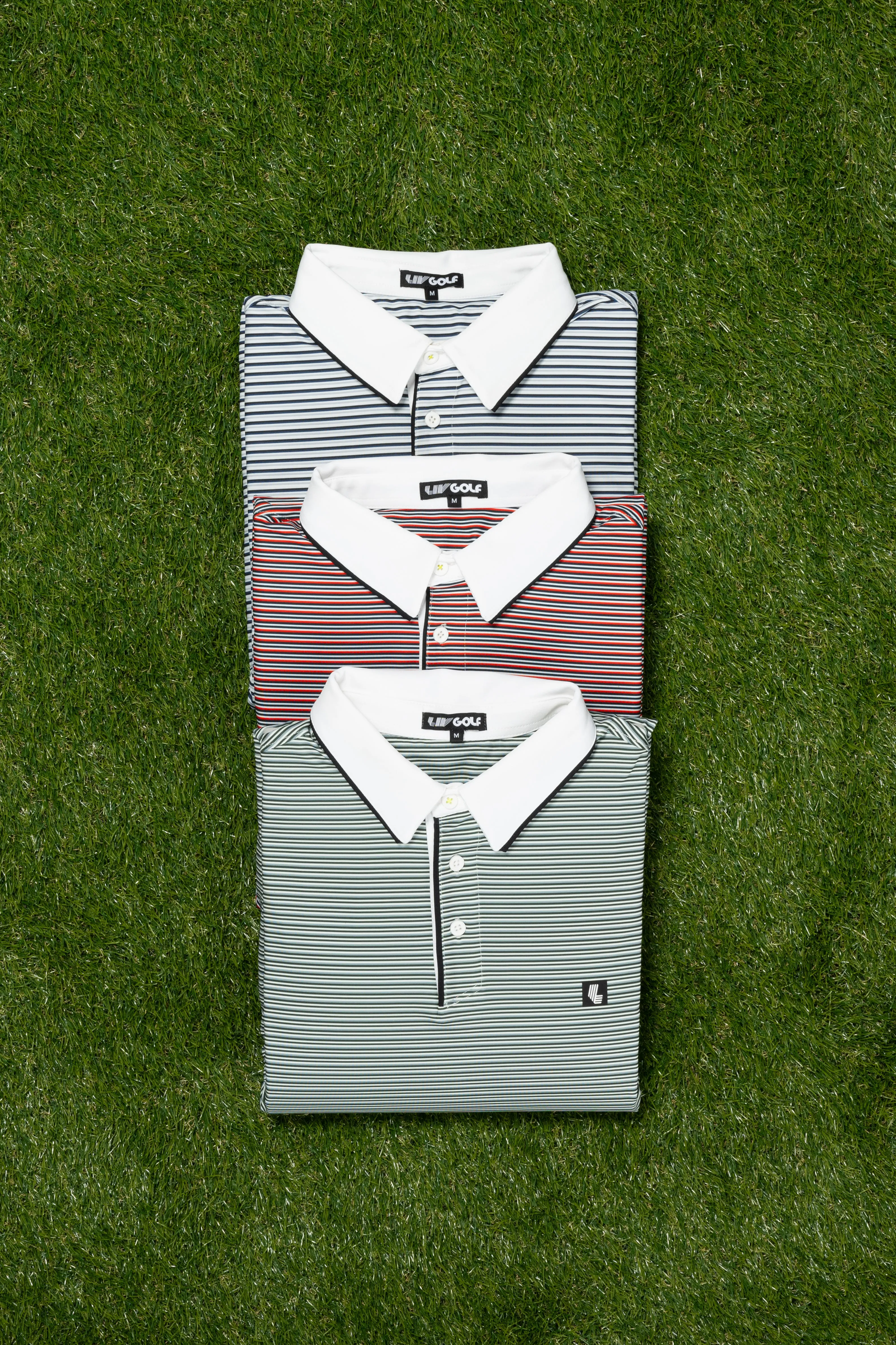 LIV Golf | Microstripe Polo