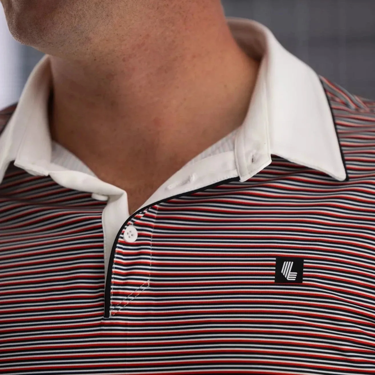 LIV Golf | Microstripe Polo