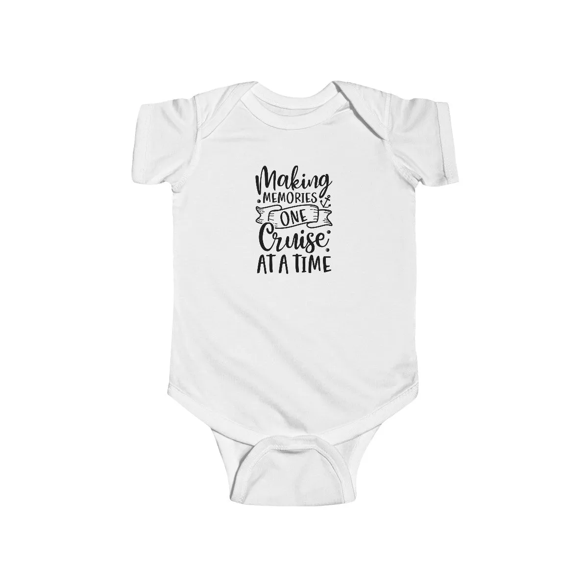 Making memories one cruise at a time- Infant Fine Jersey Bodysuit/Infant Fine Jersey Tee/Unisex Jersey Short Sleeve Tee/Unisex Heavy Blend™ Hooded Sweatshirt