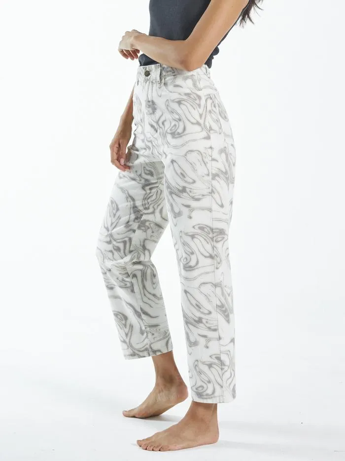 Marbled Paradise Pant - Tofu