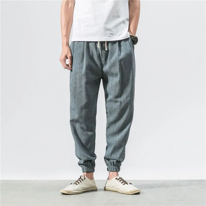 men's cargo jogging pants summer designer fashion joggers solid brand thin casual men loose plus size 5xl sweatpants pantalon homme streetwear Mens Pants