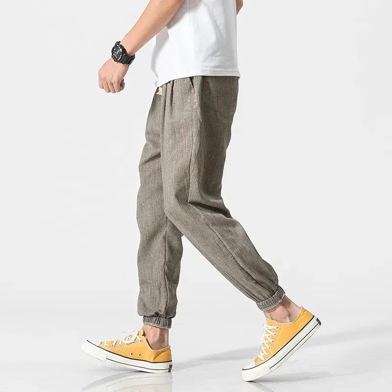 men's cargo jogging pants summer designer fashion joggers solid brand thin casual men loose plus size 5xl sweatpants pantalon homme streetwear Mens Pants