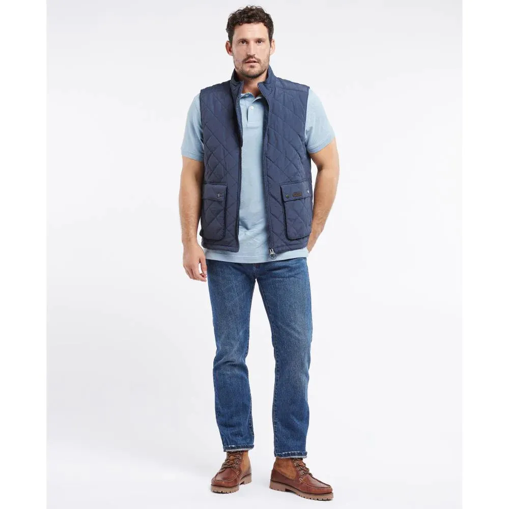 Men's Fernwood Quilted Gilet - Navy