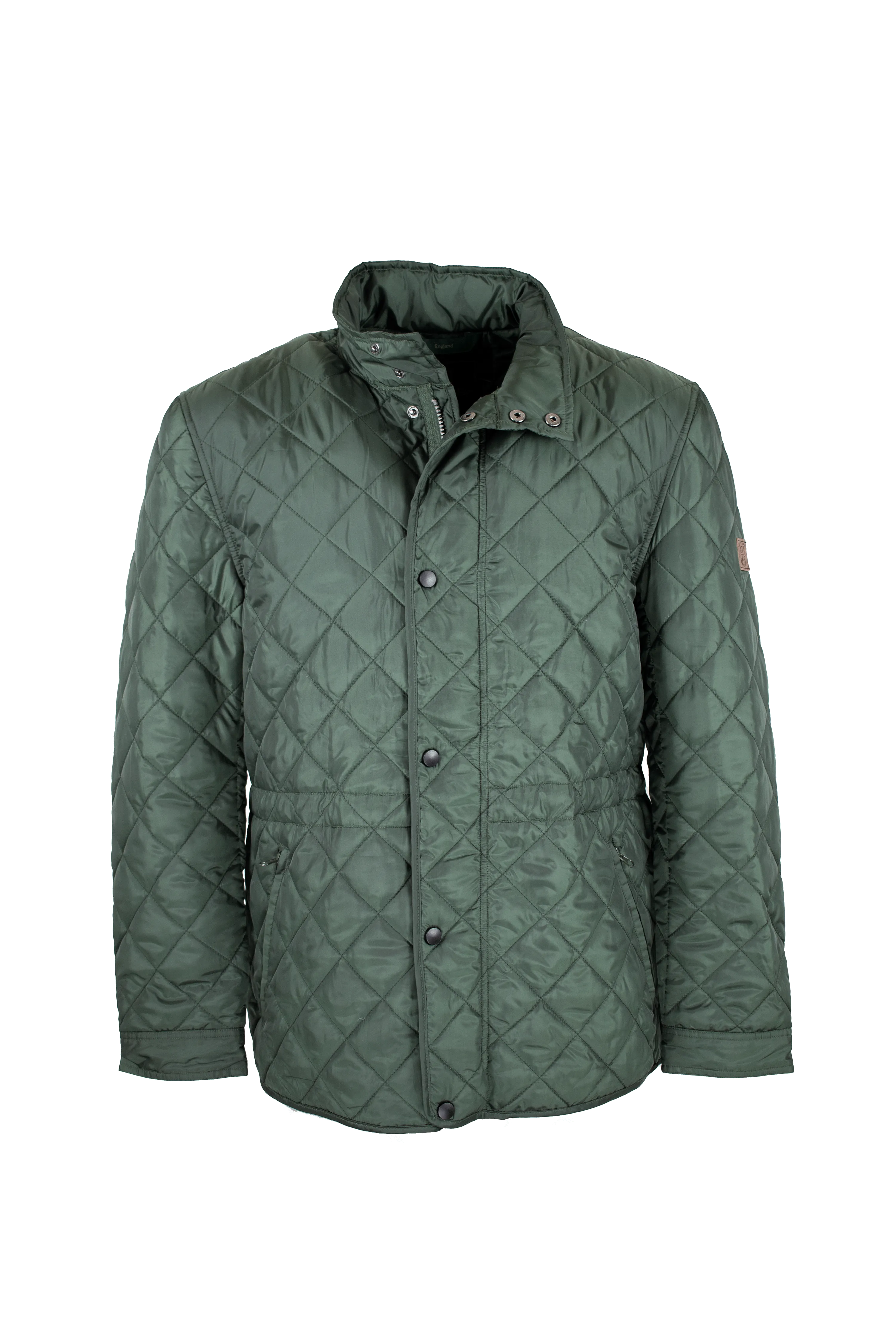 MJ002 - Men's Leiden Quilted Jacket - GREEN