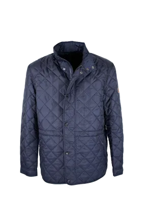 MJ002 - Men's Leiden Quilted Jacket - NAVY