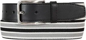 Nautica Men's Bold Fashion and Dress Leather Belt with Metal Buckle