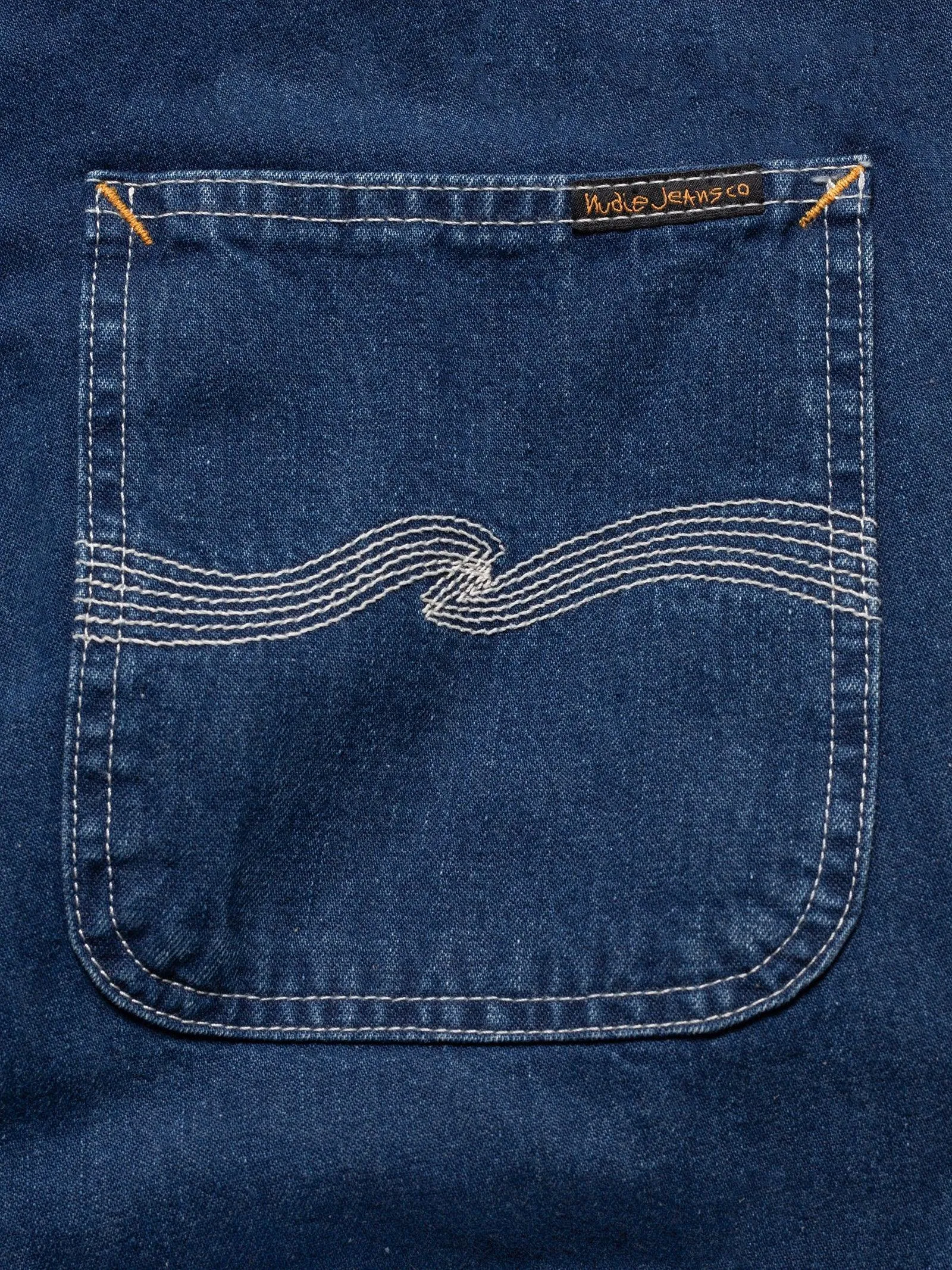 Nudie Jeans Astrid Denim Dungaree in B20/Blue