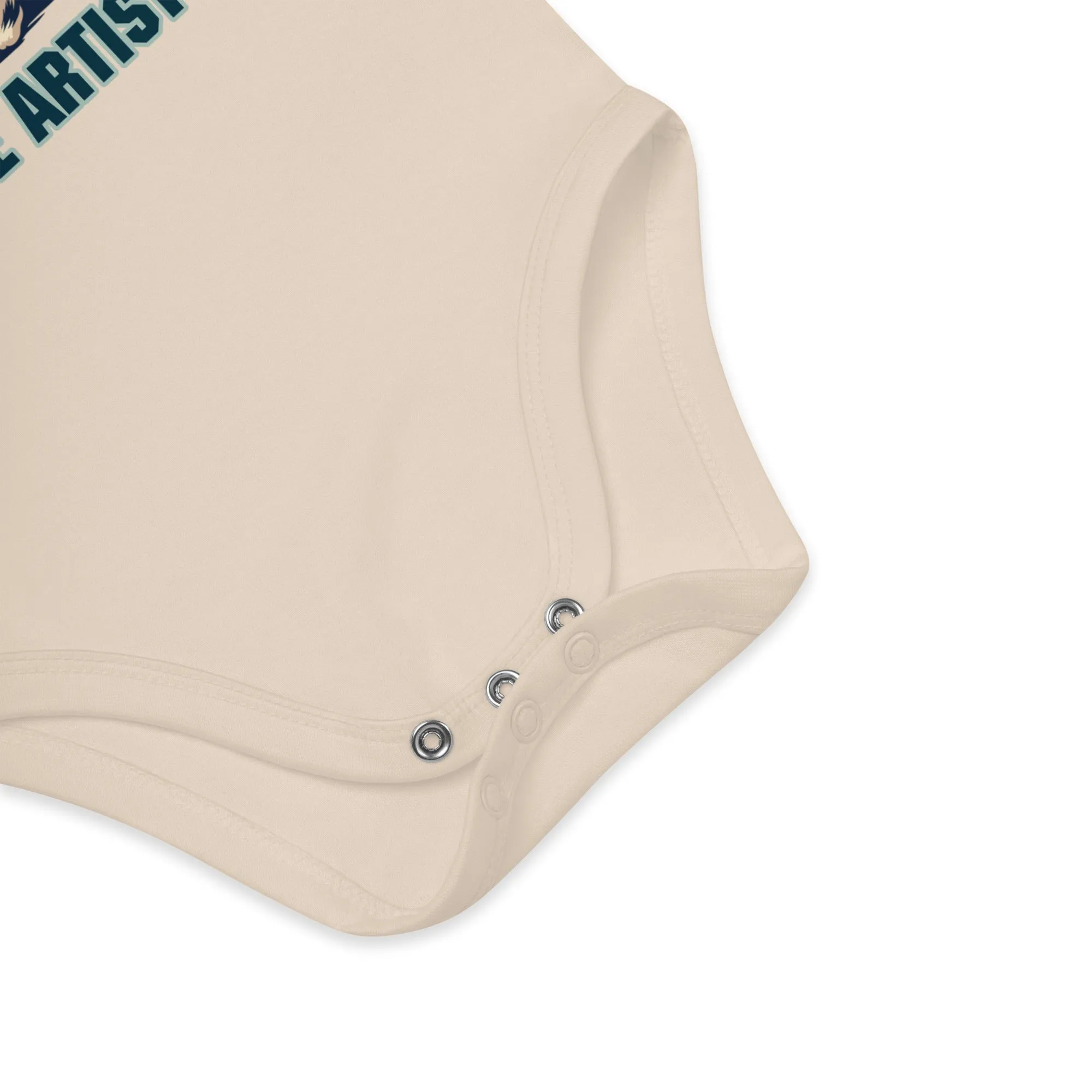 Organic Cotton Baby Bodysuit Papa's Future Artist