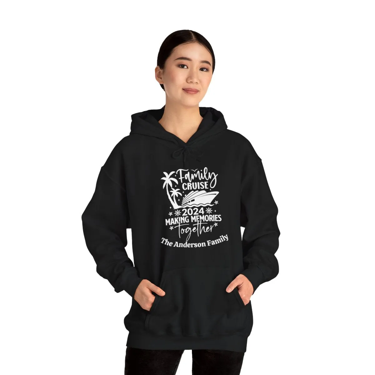 Personalised Family Cruise Making Memories Together Infant Fine Jersey Bodysuit/Infant Fine Jersey Tee/Unisex Jersey Short Sleeve Tee/Unisex Heavy Blend™ Hooded Sweatshirt