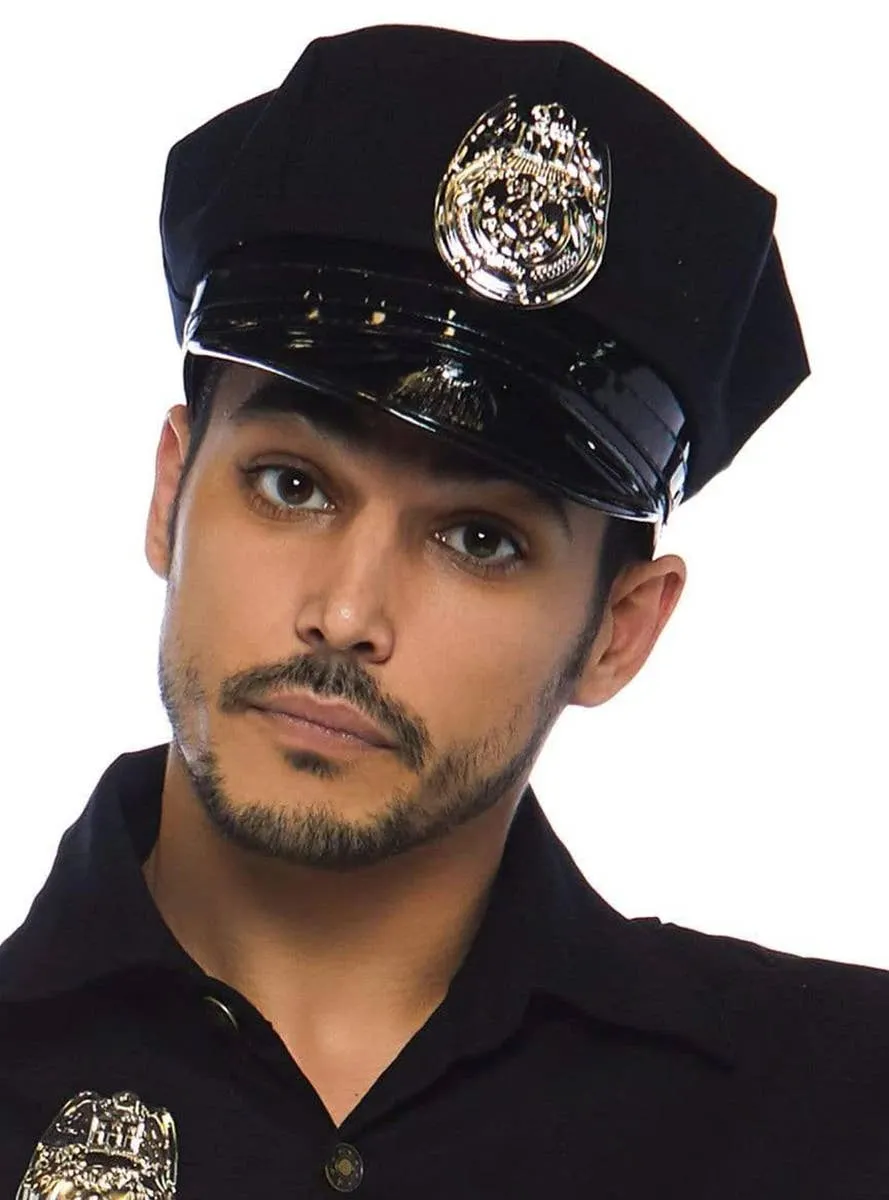 Policeman Deluxe Mens Fancy Dress Costume