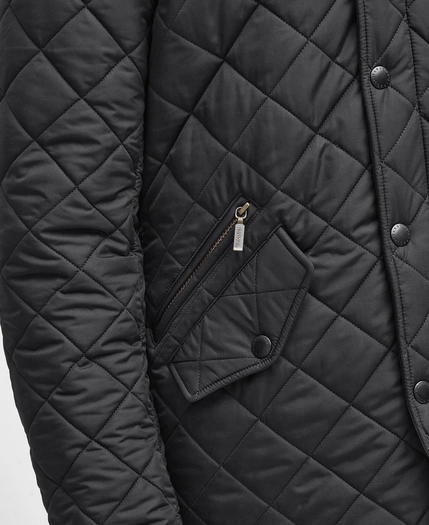 Powell Quilted Jacket - Black