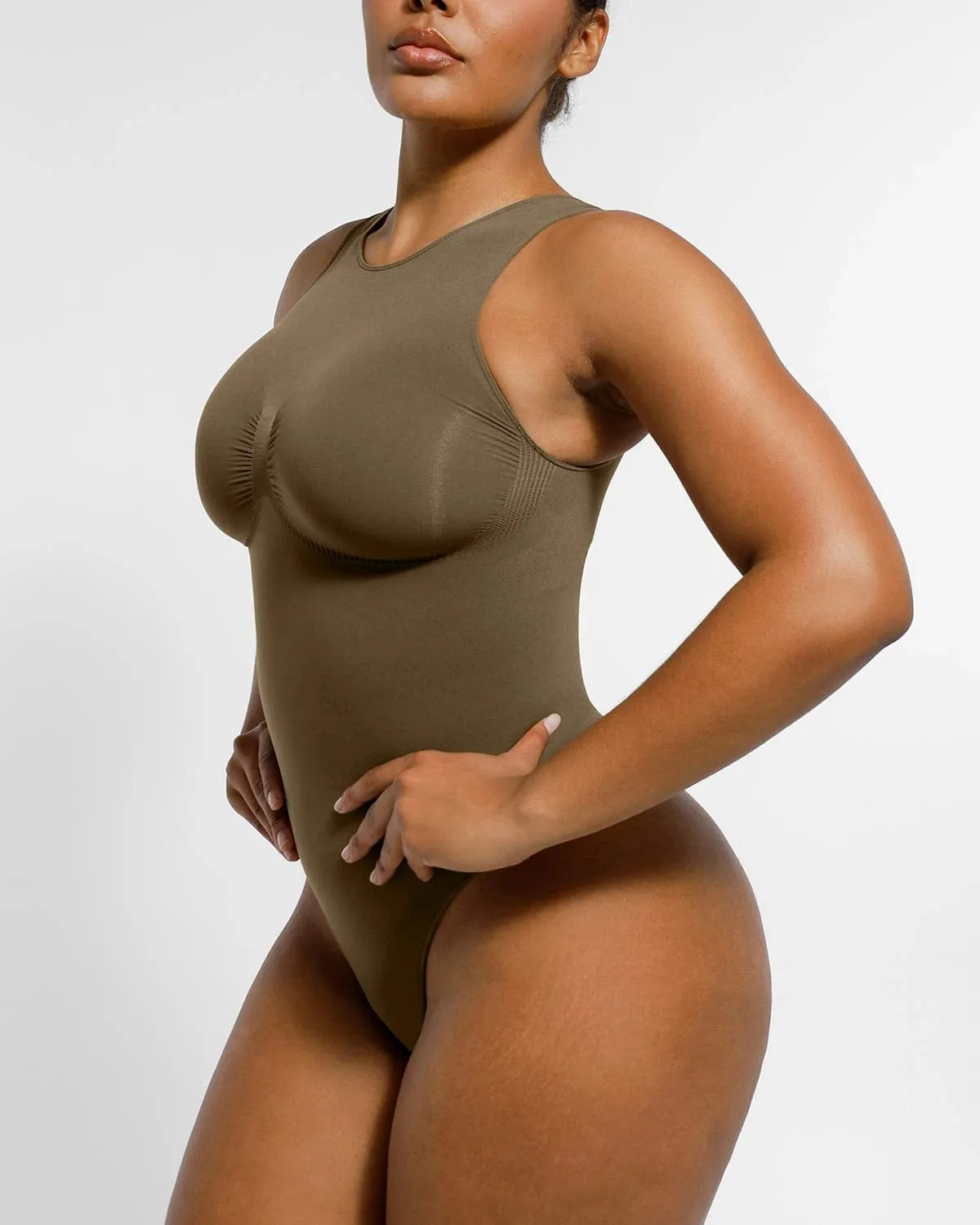 PowerConceal™ 2.0 High Neck Thong Bodysuit