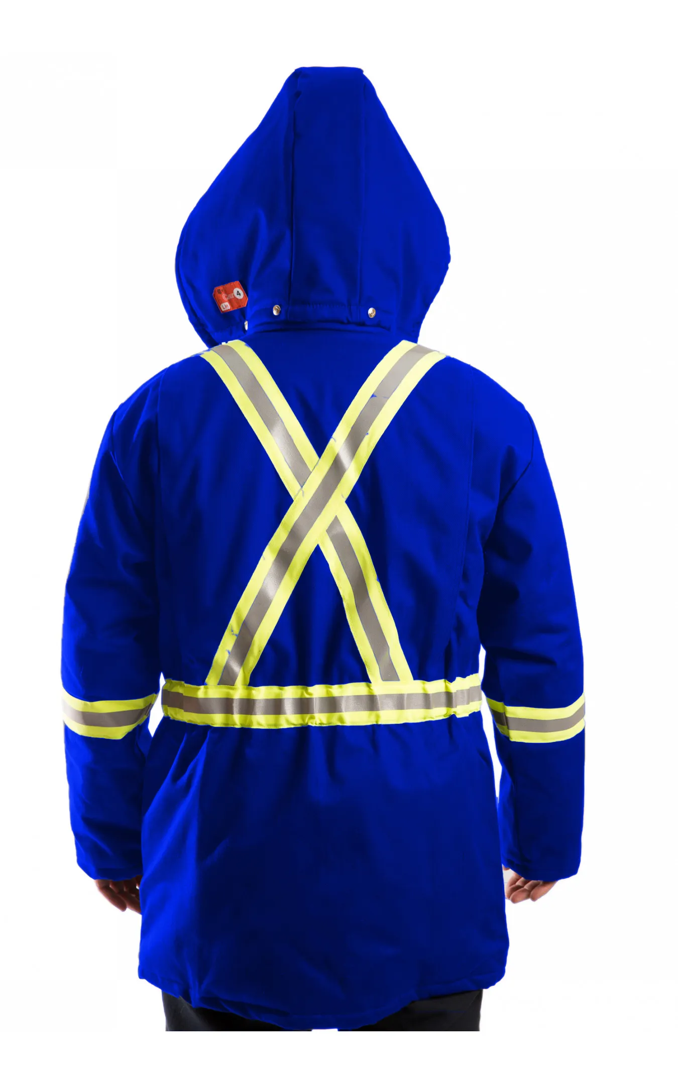 Premium Royal Blue AR/FR Insulated Parka W/CSA Striping