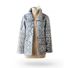 Quilted Floral Patchwork Jacket