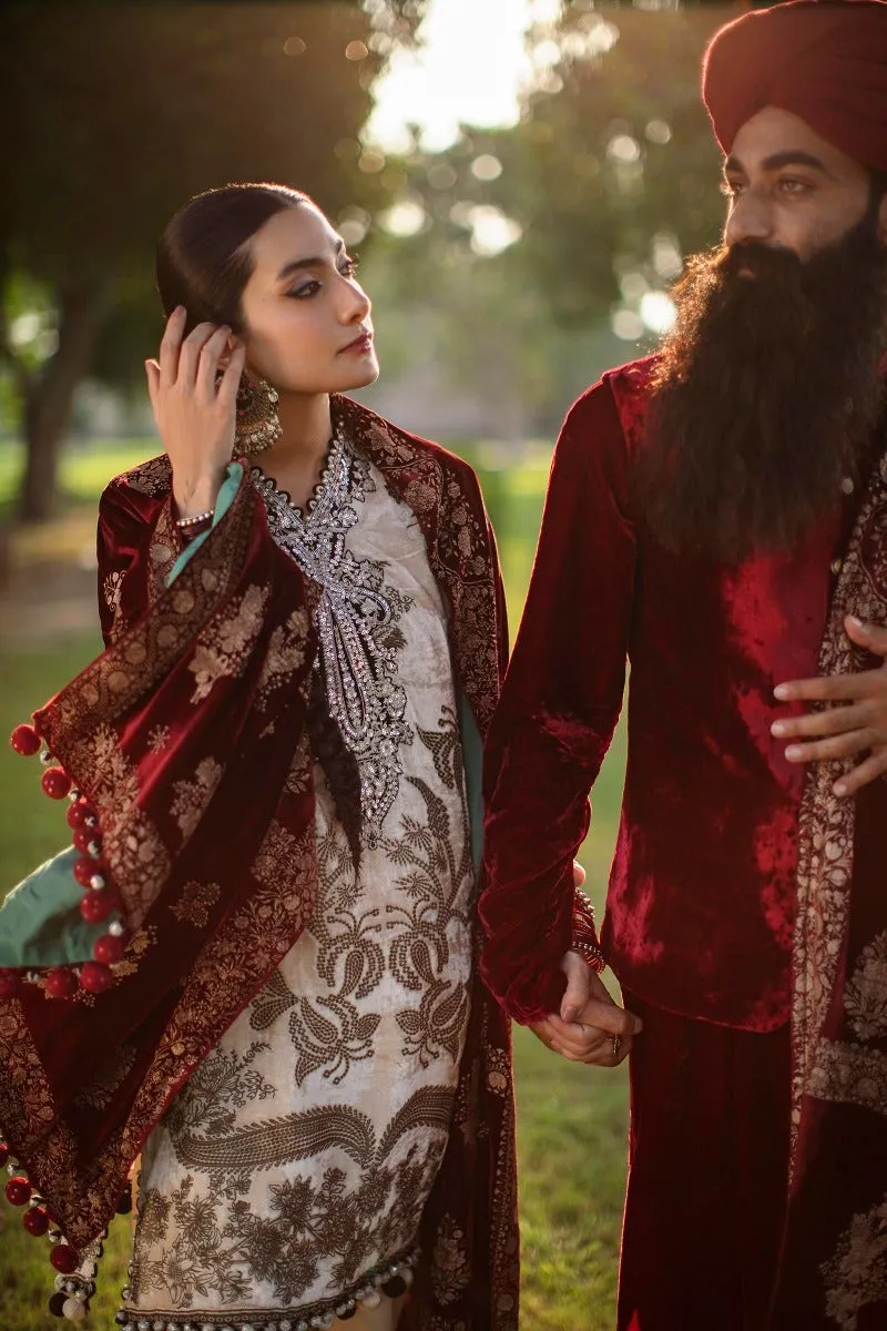 Sana Safinaz Luxury Winter Collection – V221-003-CO