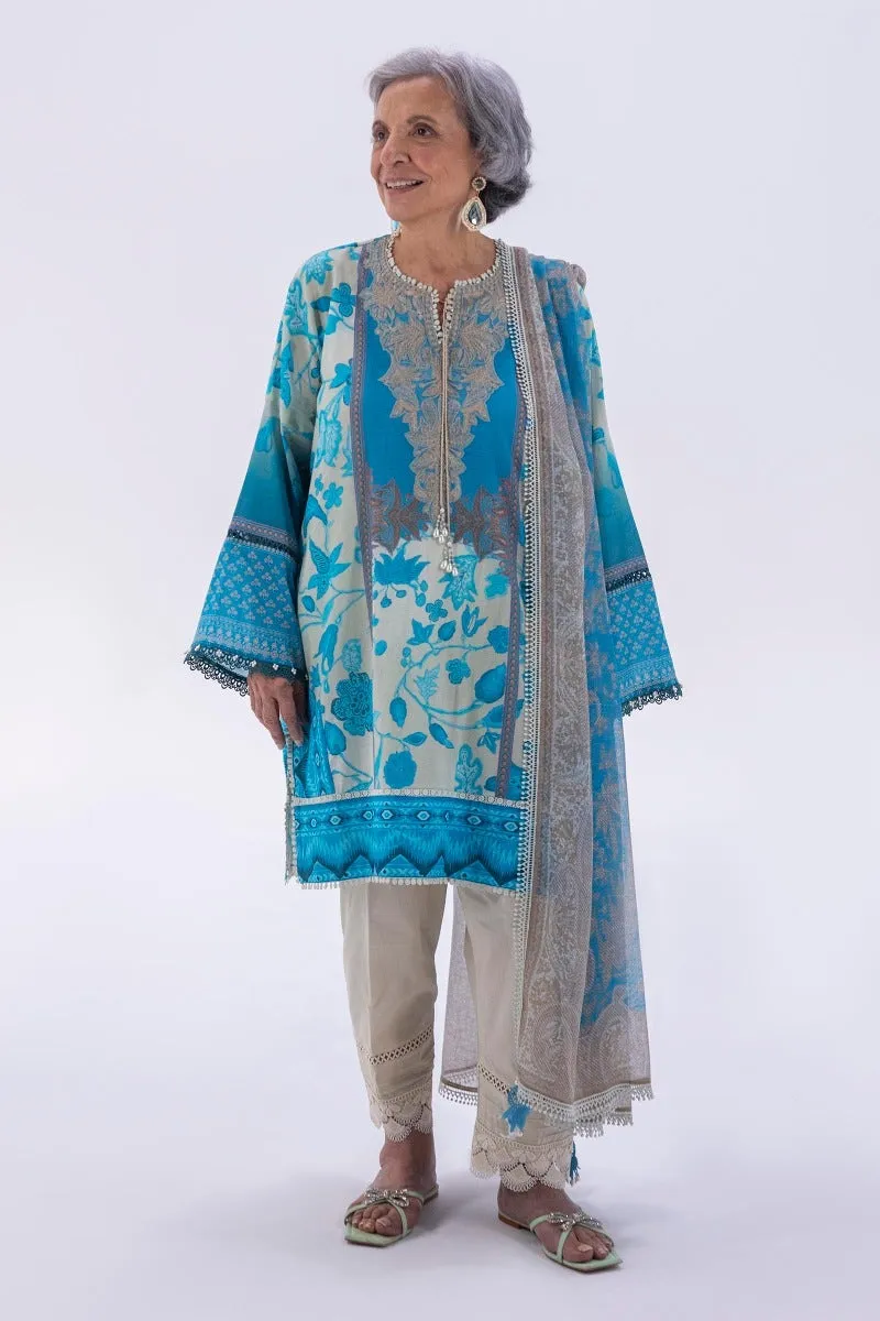 Sana Safinaz Mahay Lawn Collection 2022 – H221-013B-CG