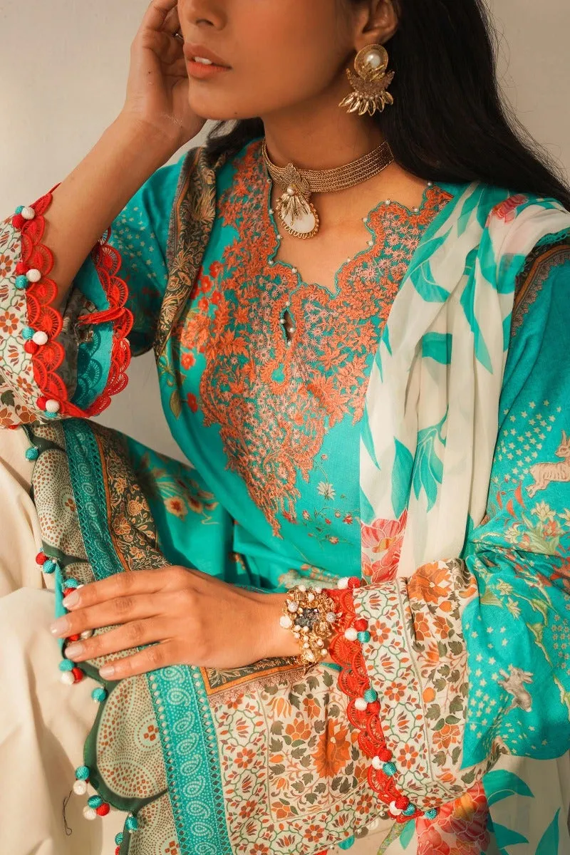 Sana Safinaz Muzlin Spring Lawn Collection 2023 – M231-012B-CI