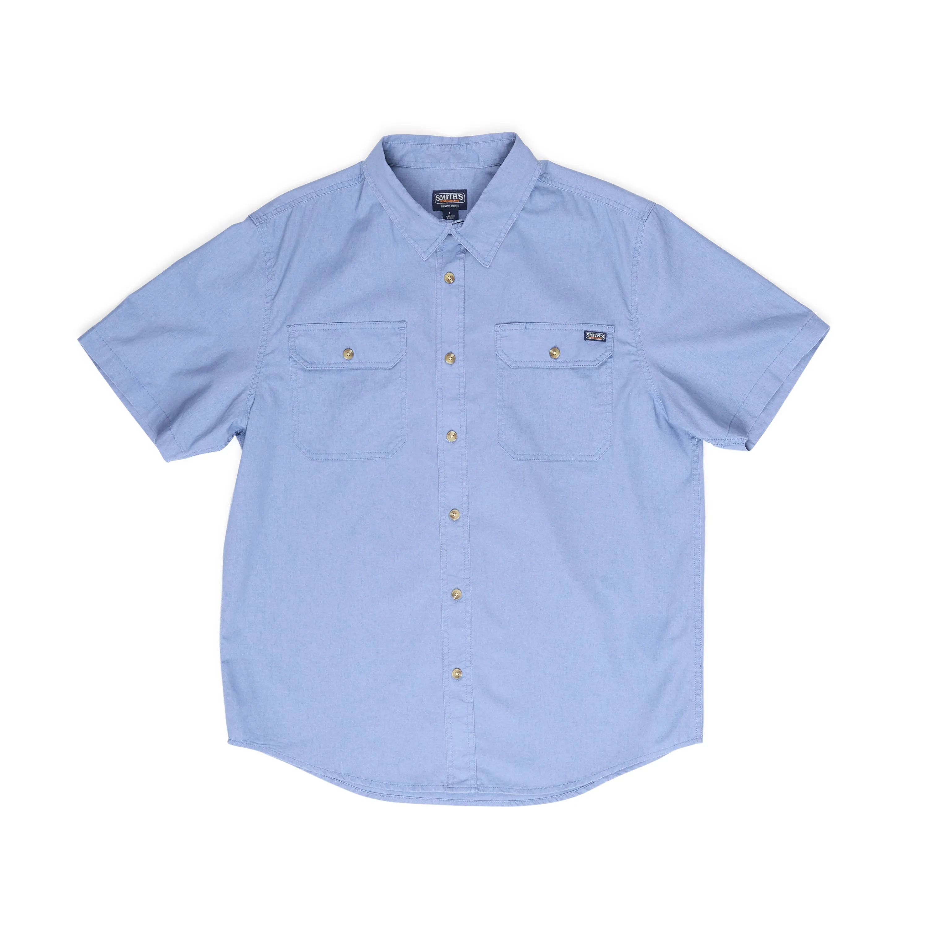 SANDWASHED SHORT SLEEVE WORK SHIRT