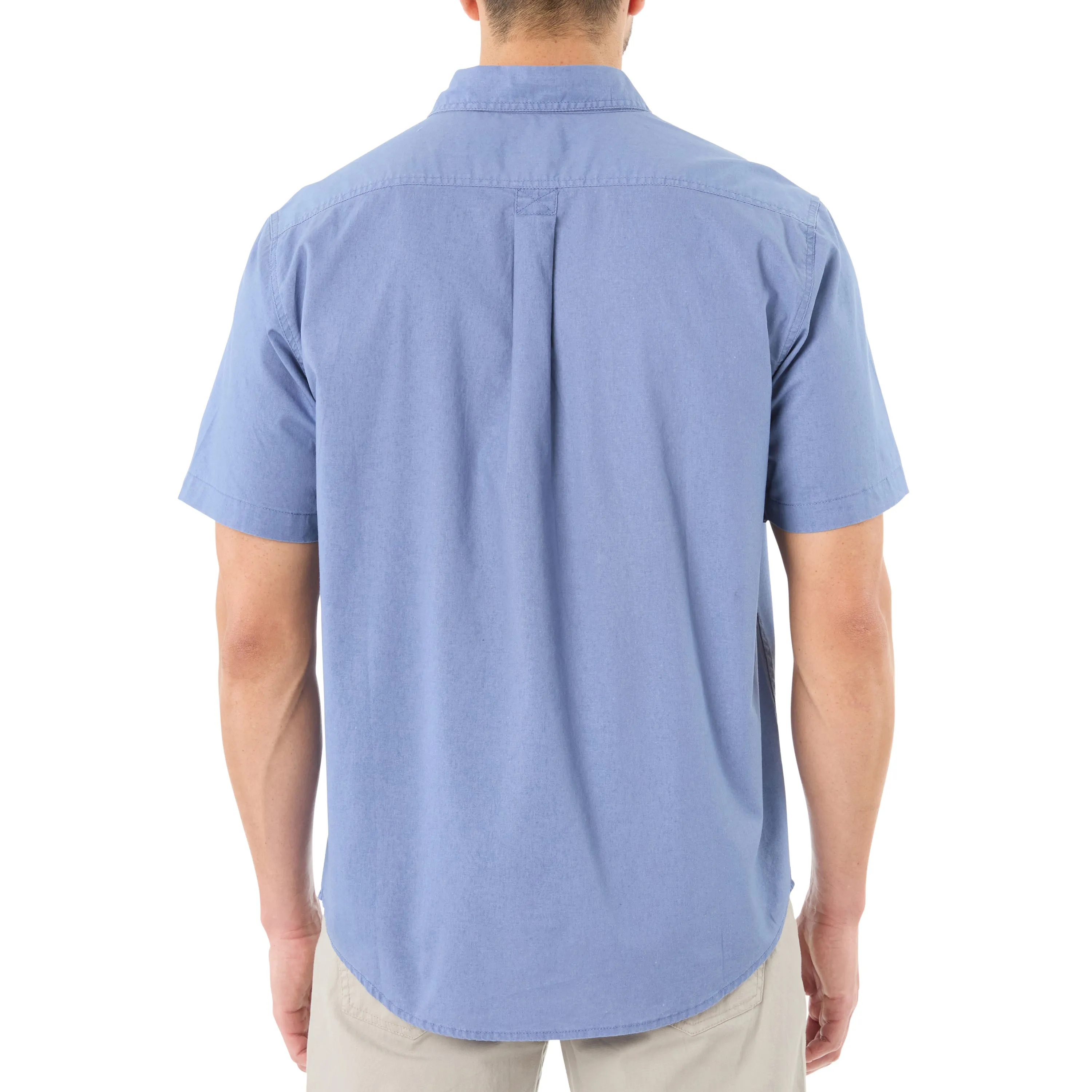 SANDWASHED SHORT SLEEVE WORK SHIRT