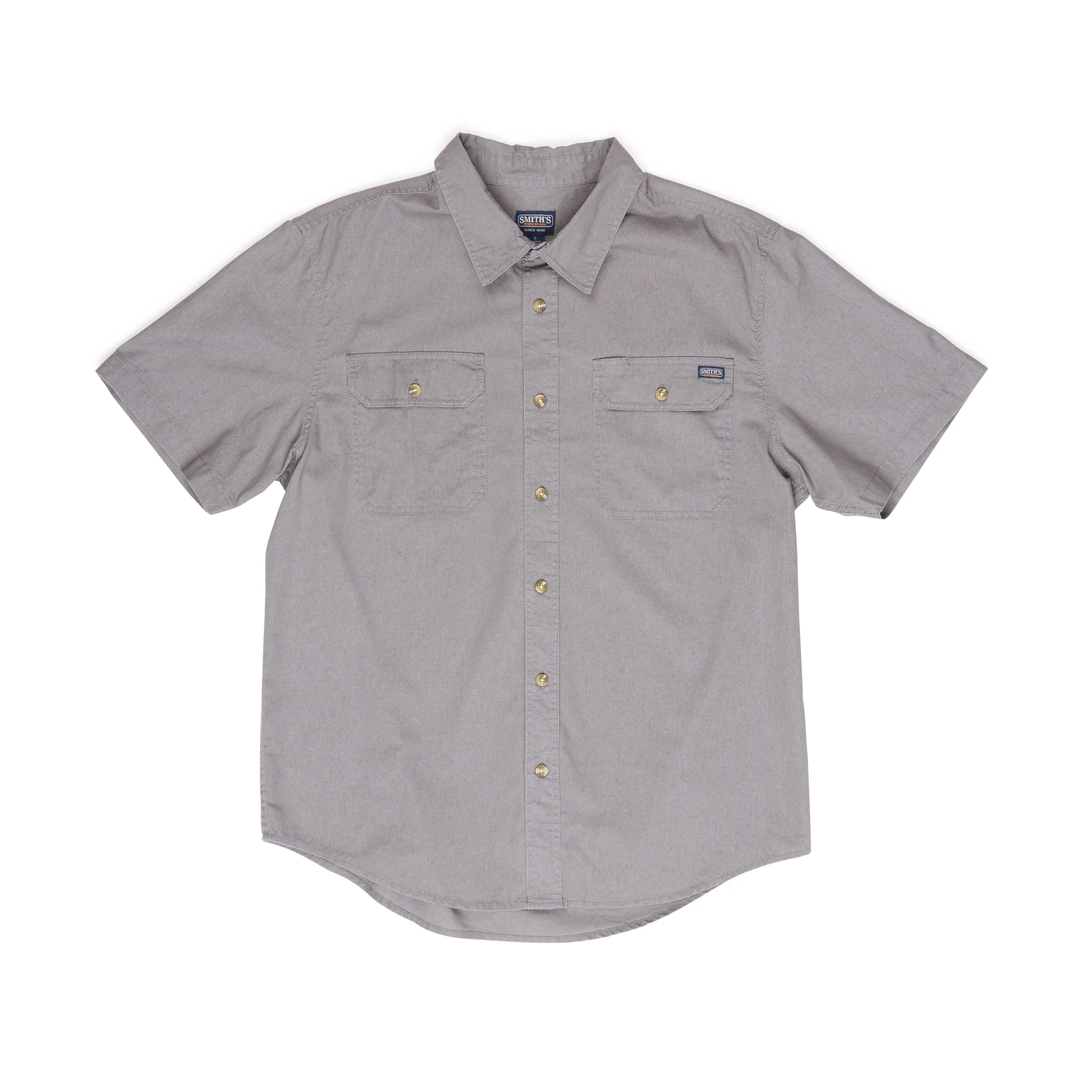 SANDWASHED SHORT SLEEVE WORK SHIRT