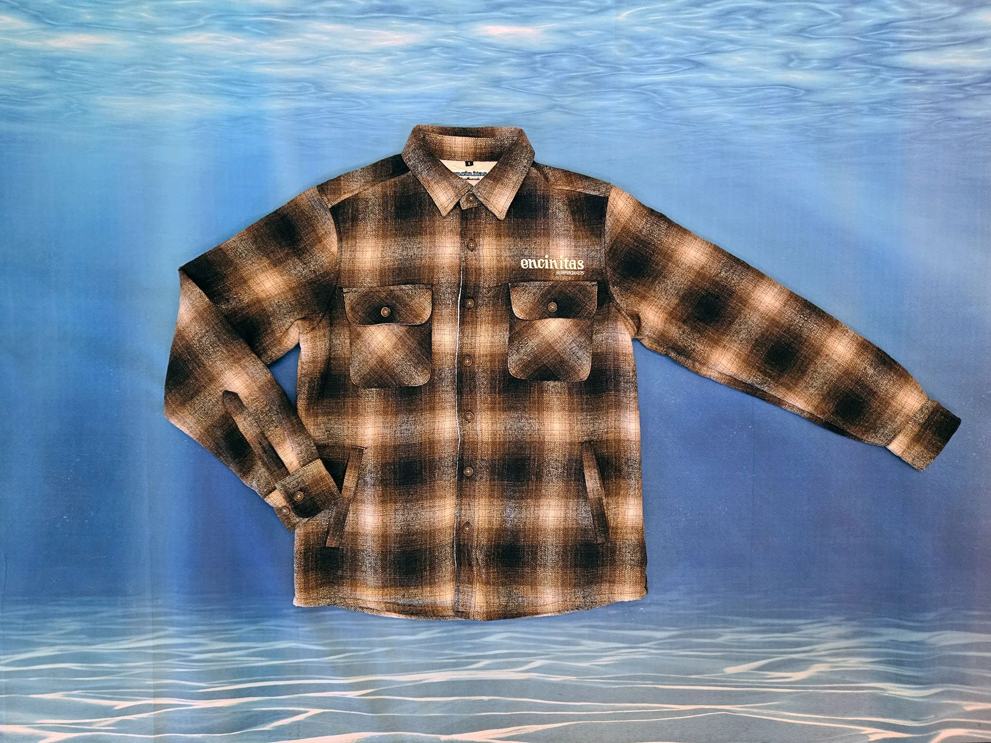 Sherpa Lined Flannel Jacket