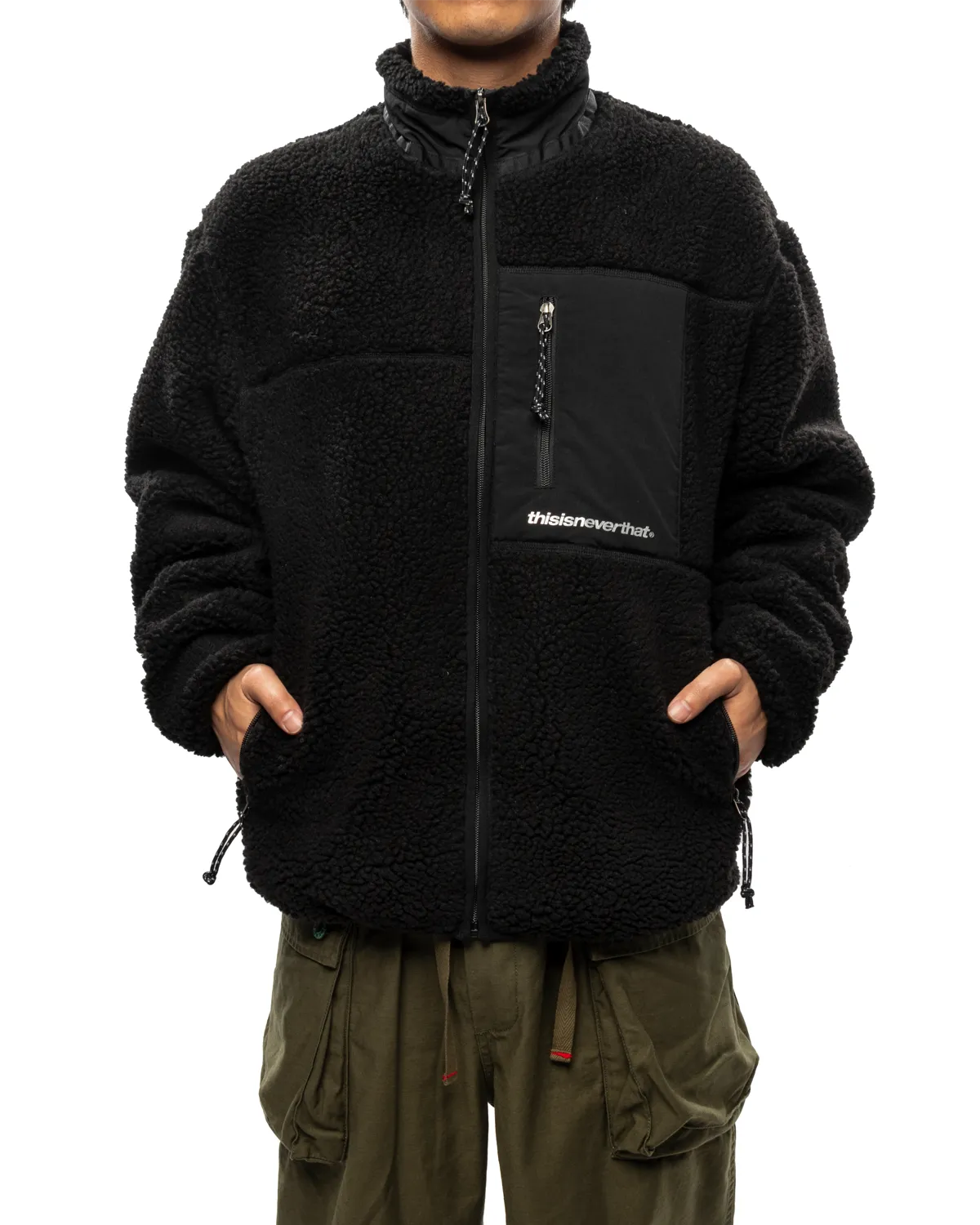 SP Sherpa Fleece Jacket Black