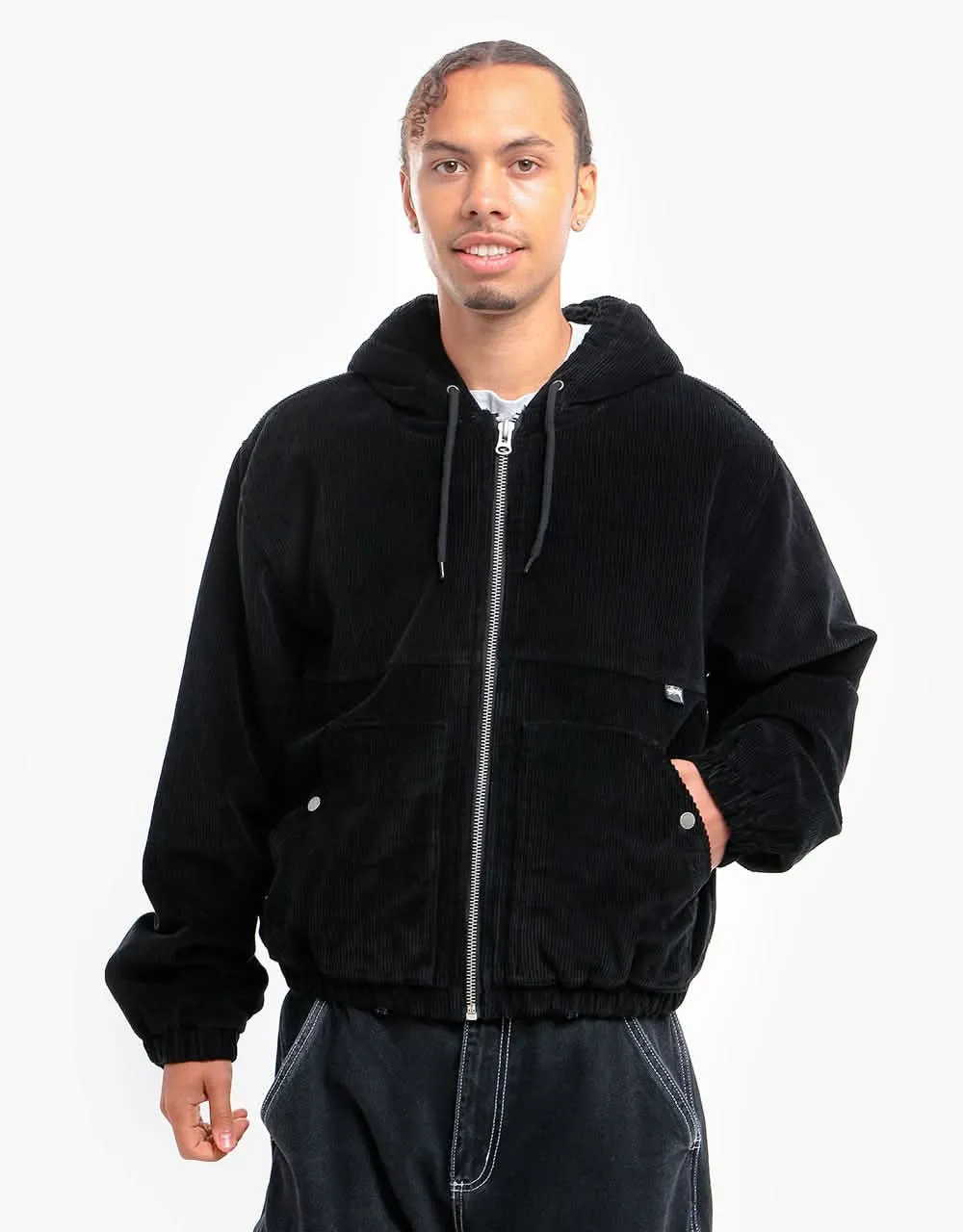 Stüssy Cord Work Jacket - Black