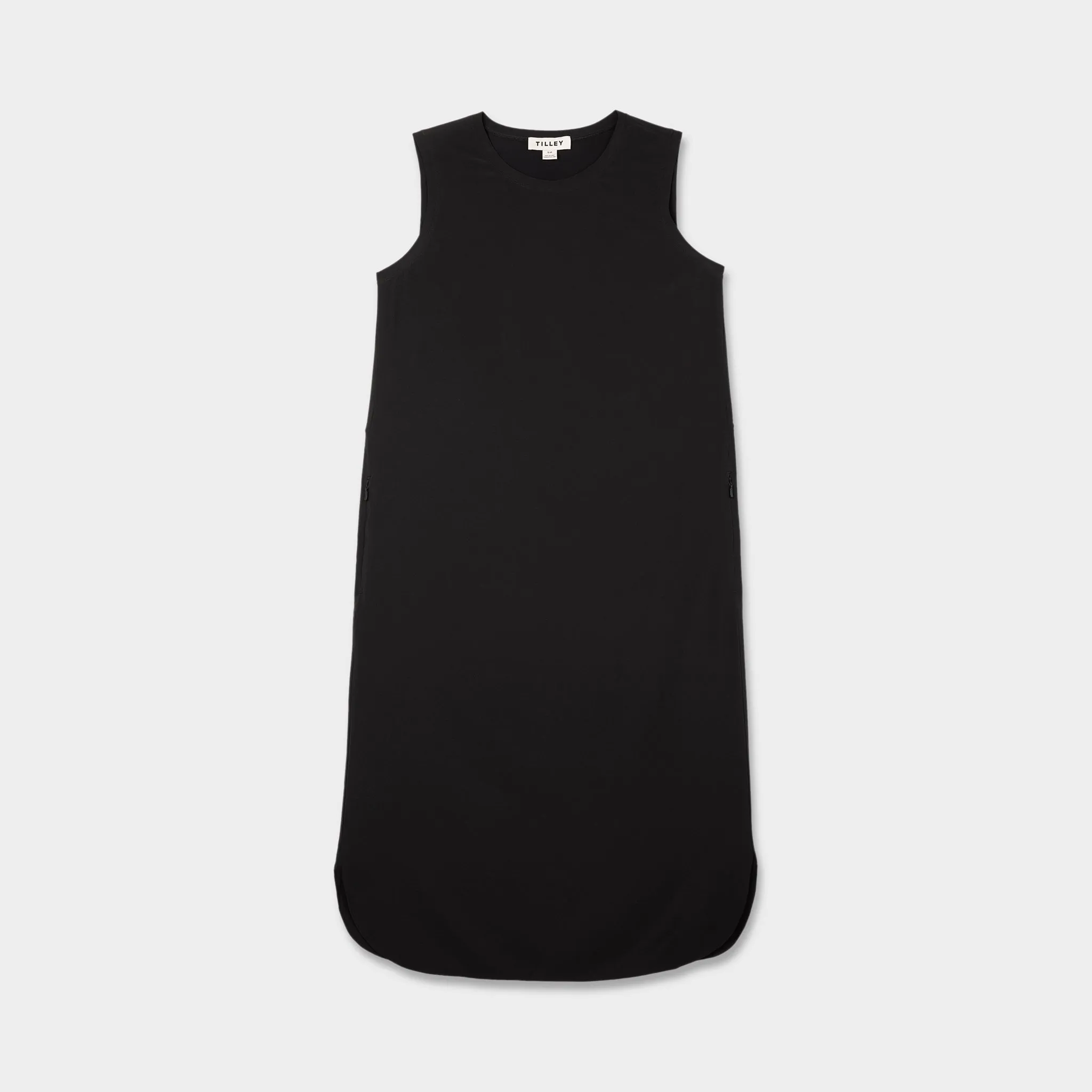 Tech Slk Midi Dress