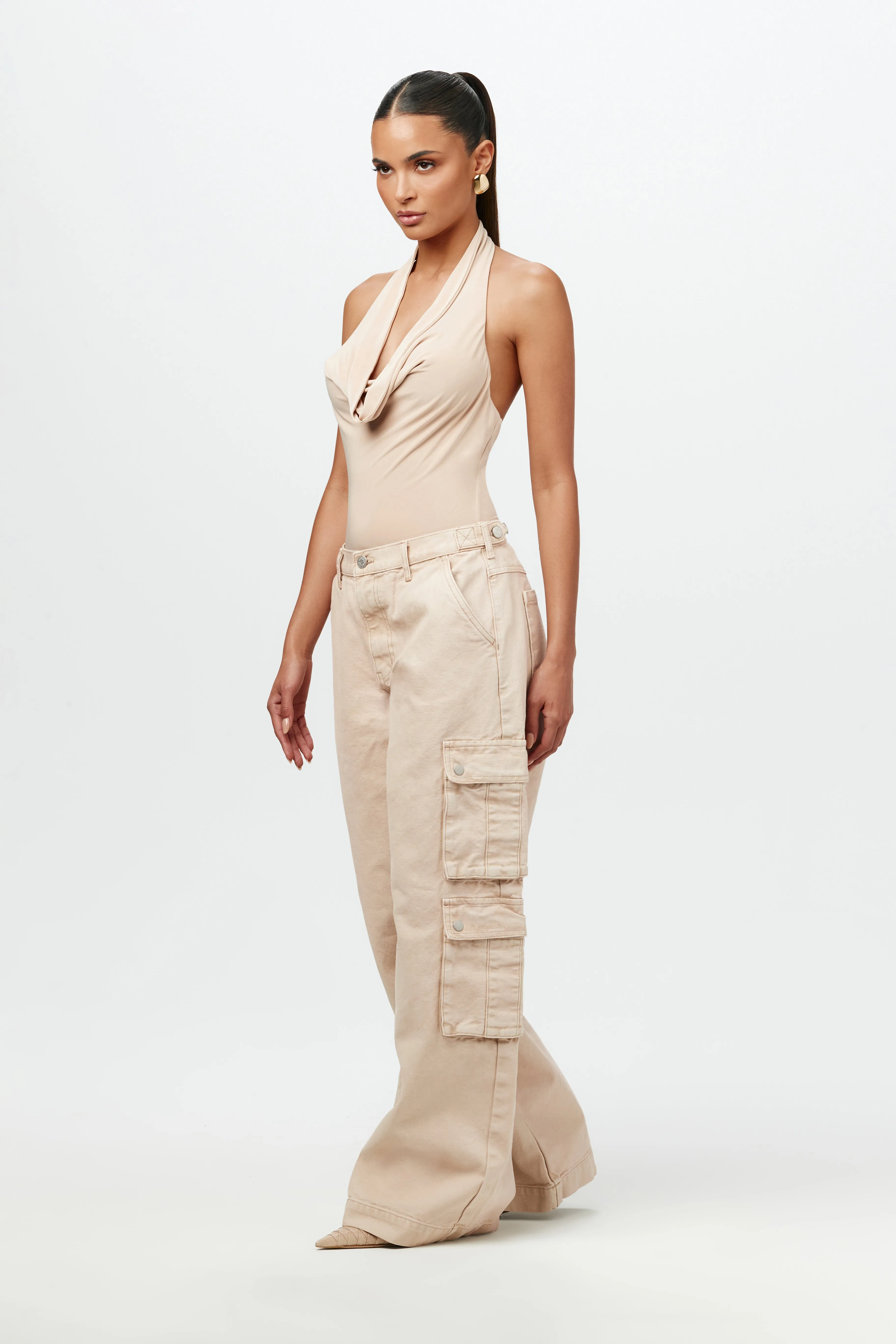 The Cargo Wide-leg Pants