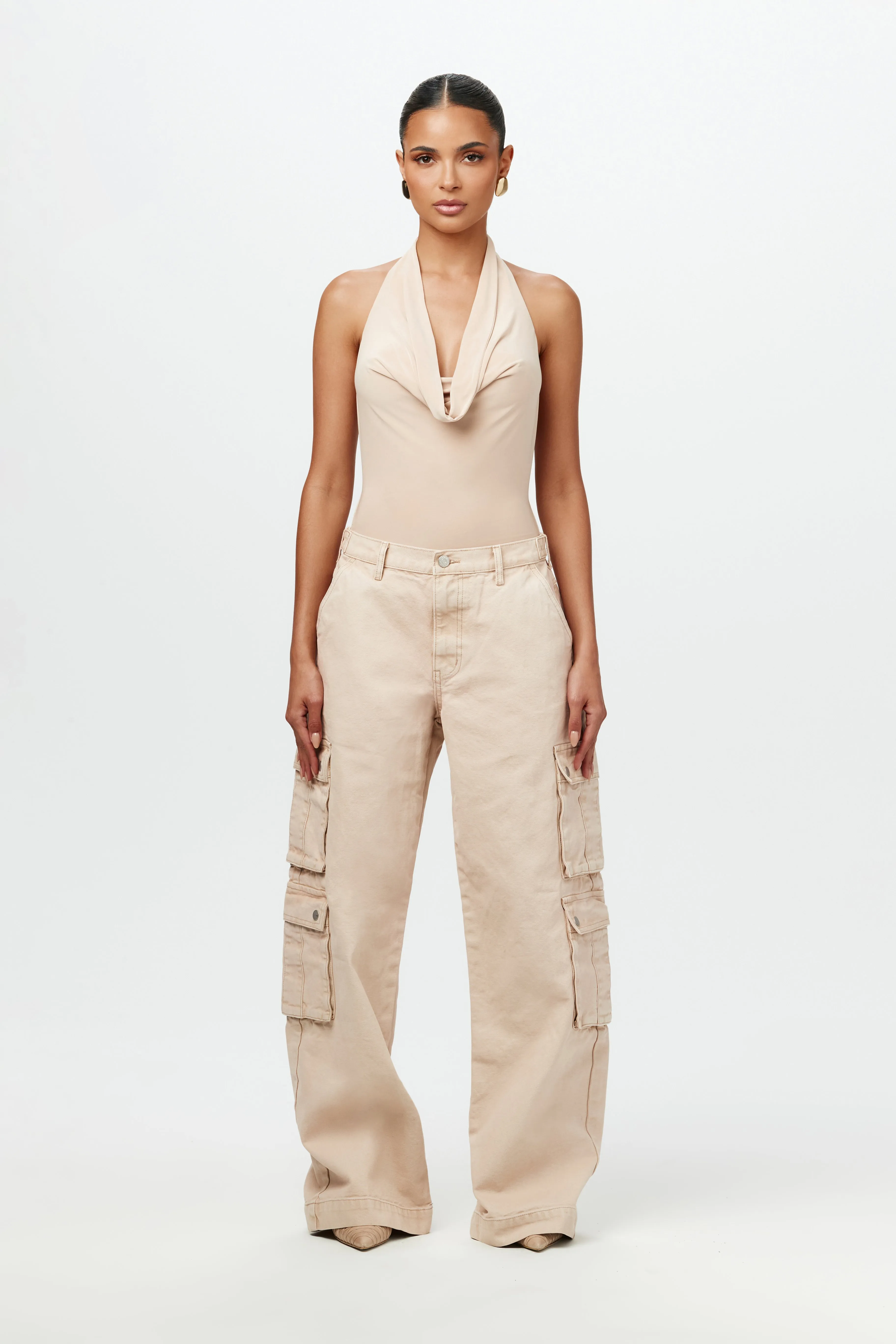 The Cargo Wide-leg Pants