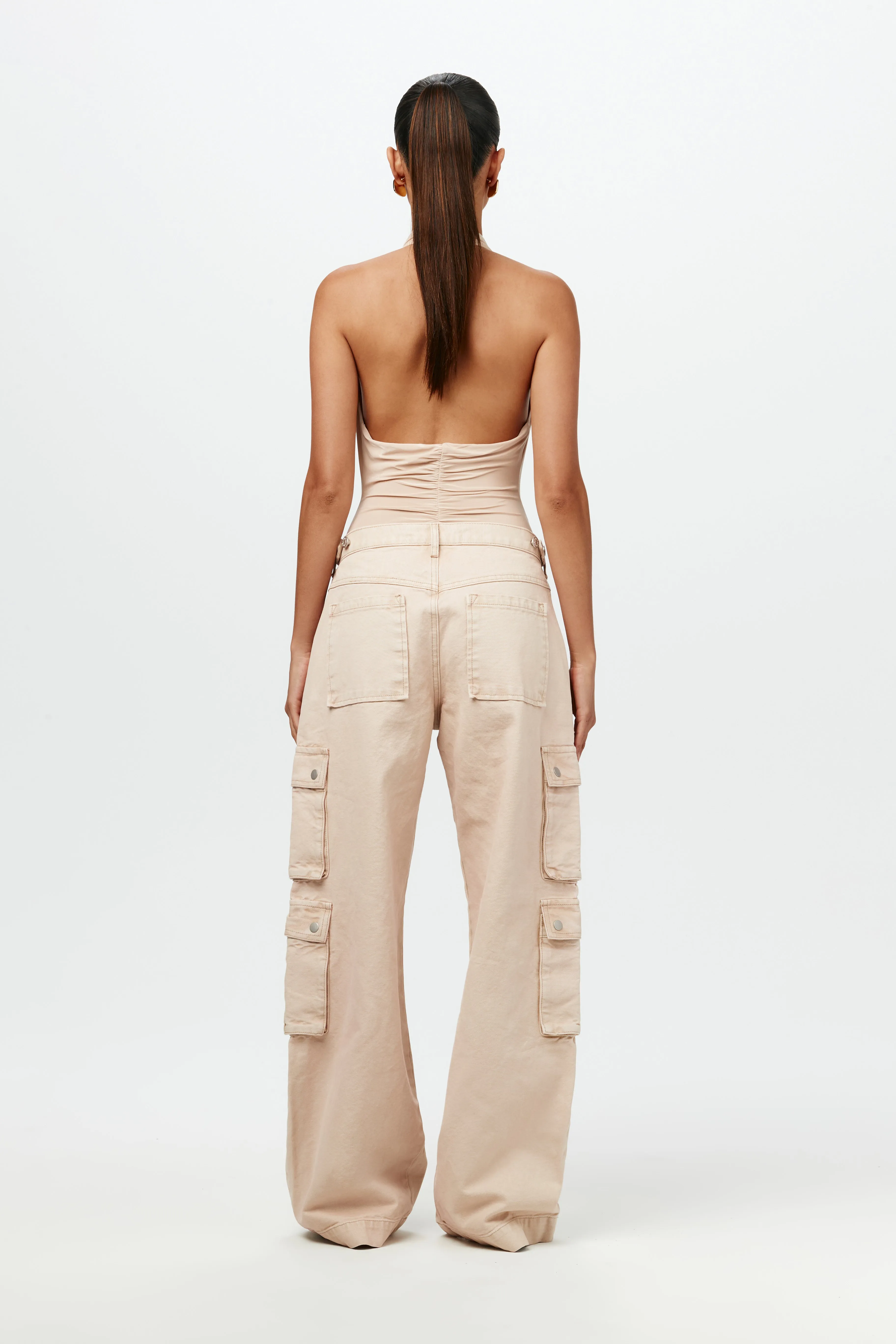 The Cargo Wide-leg Pants