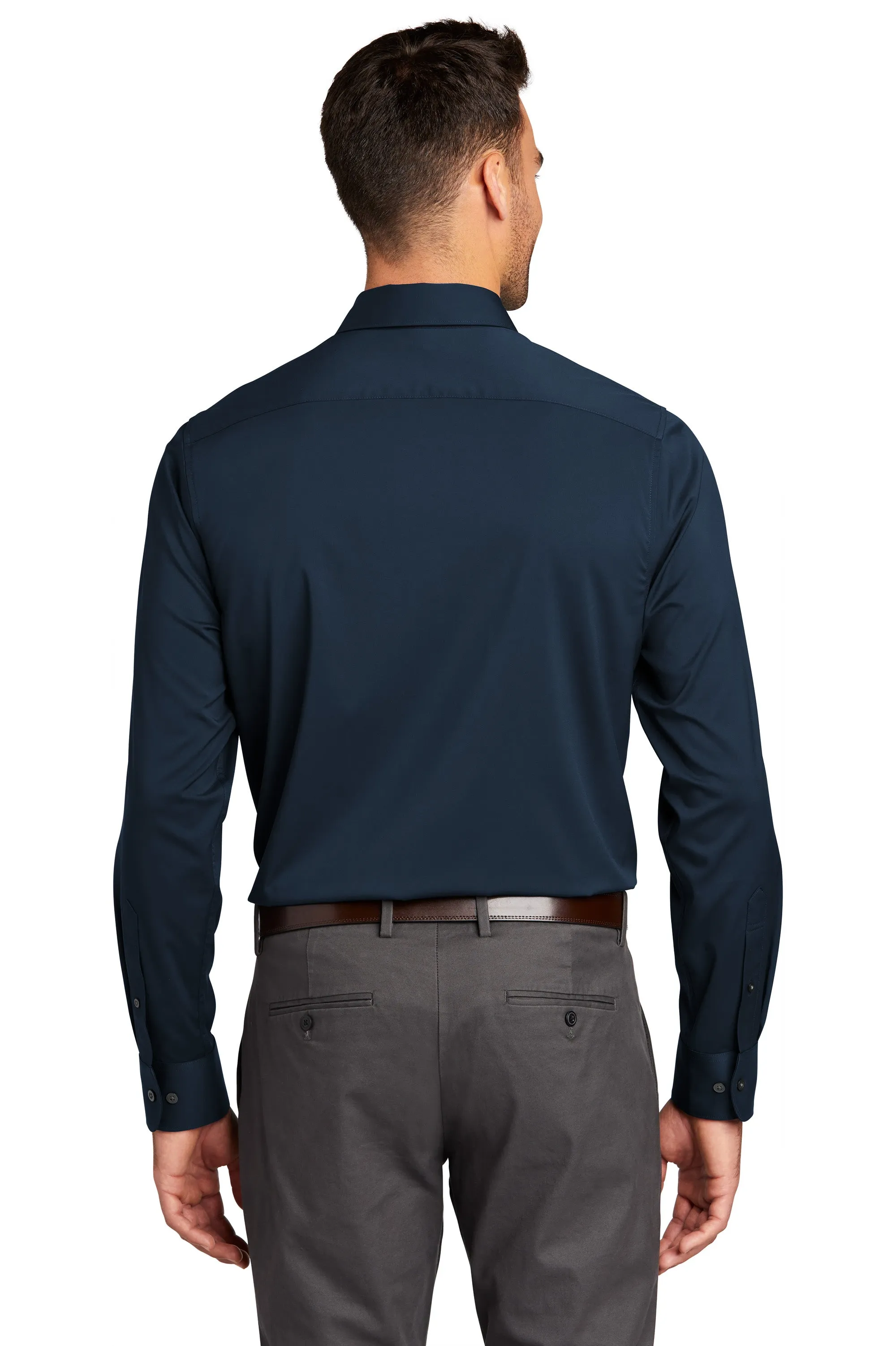 The Citadel, Crescent Palmetto, Long Sleeve Stretch Shirt