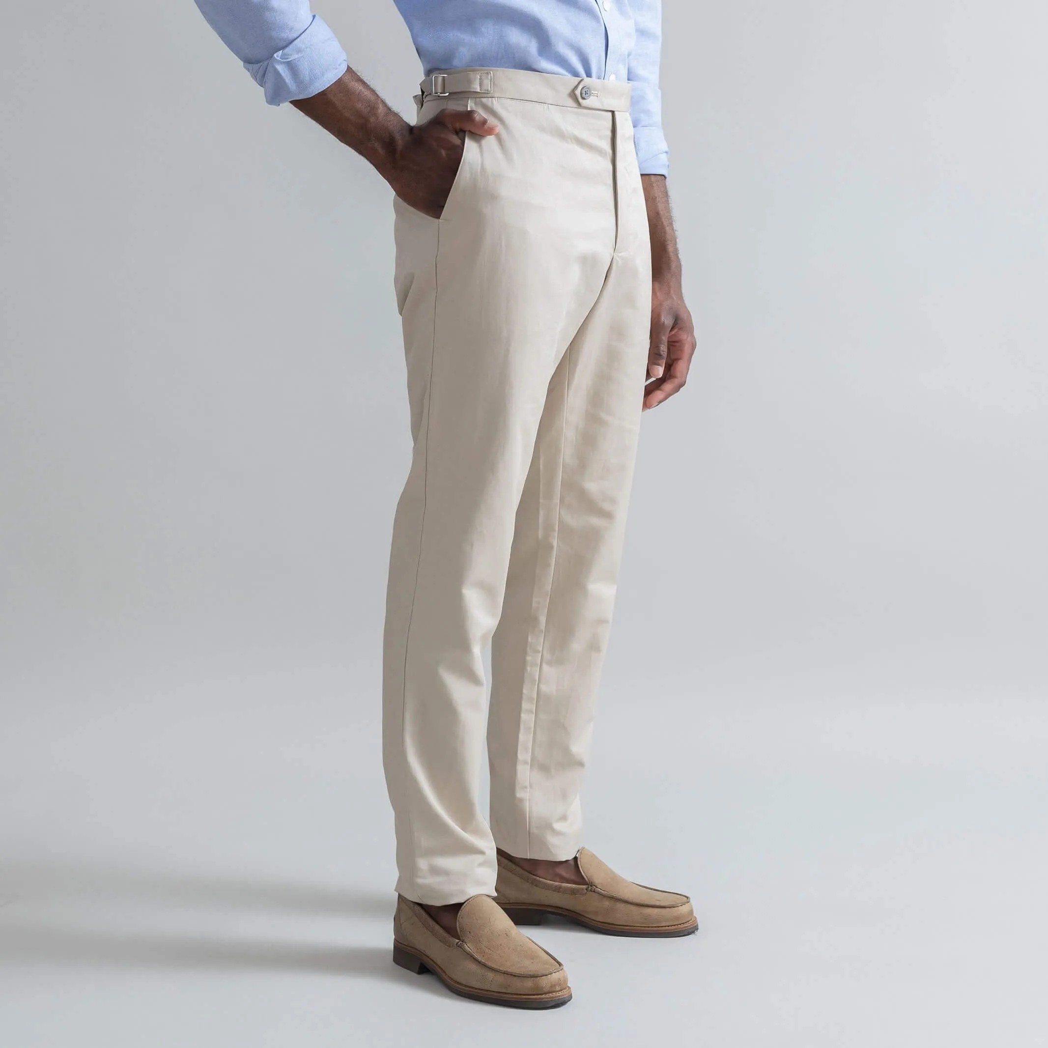 The Khaki All Season Richmond Dress Chino with Side Tabs Custom Pant