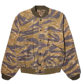 TIGER CAMO X LEOPARD REVERSIBLE BLOUSON