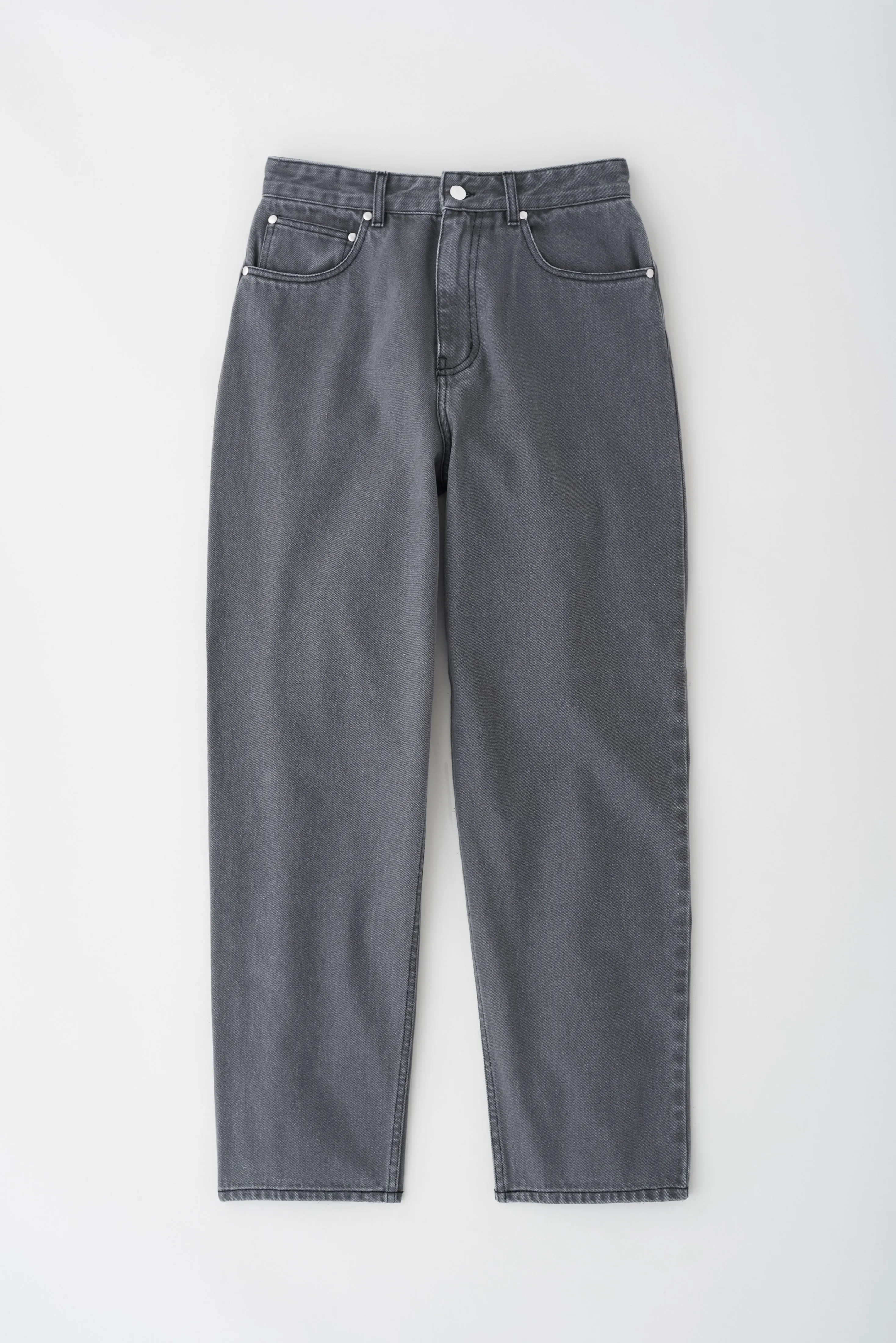 Unisex Antifit Denim in Grey Wash