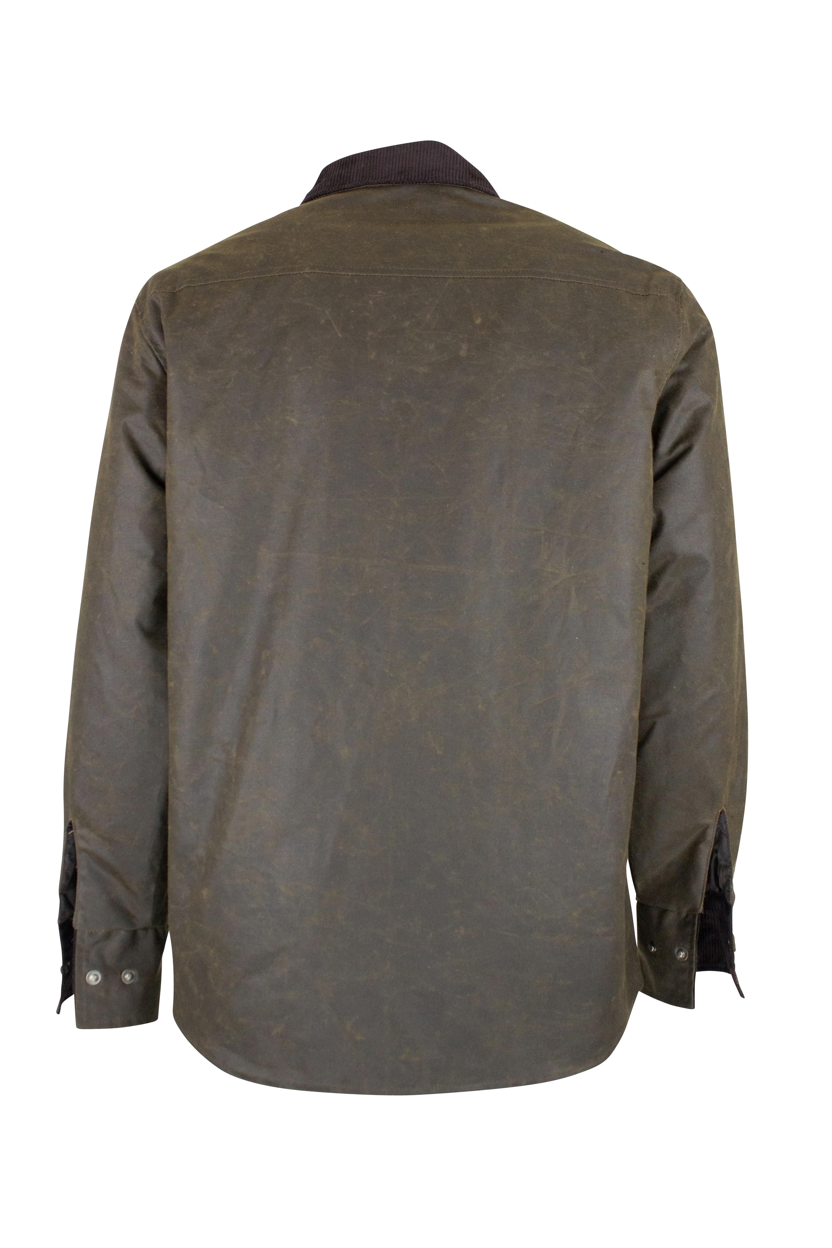 W26 - Men's Antique Wax Overshirt - CARAMEL