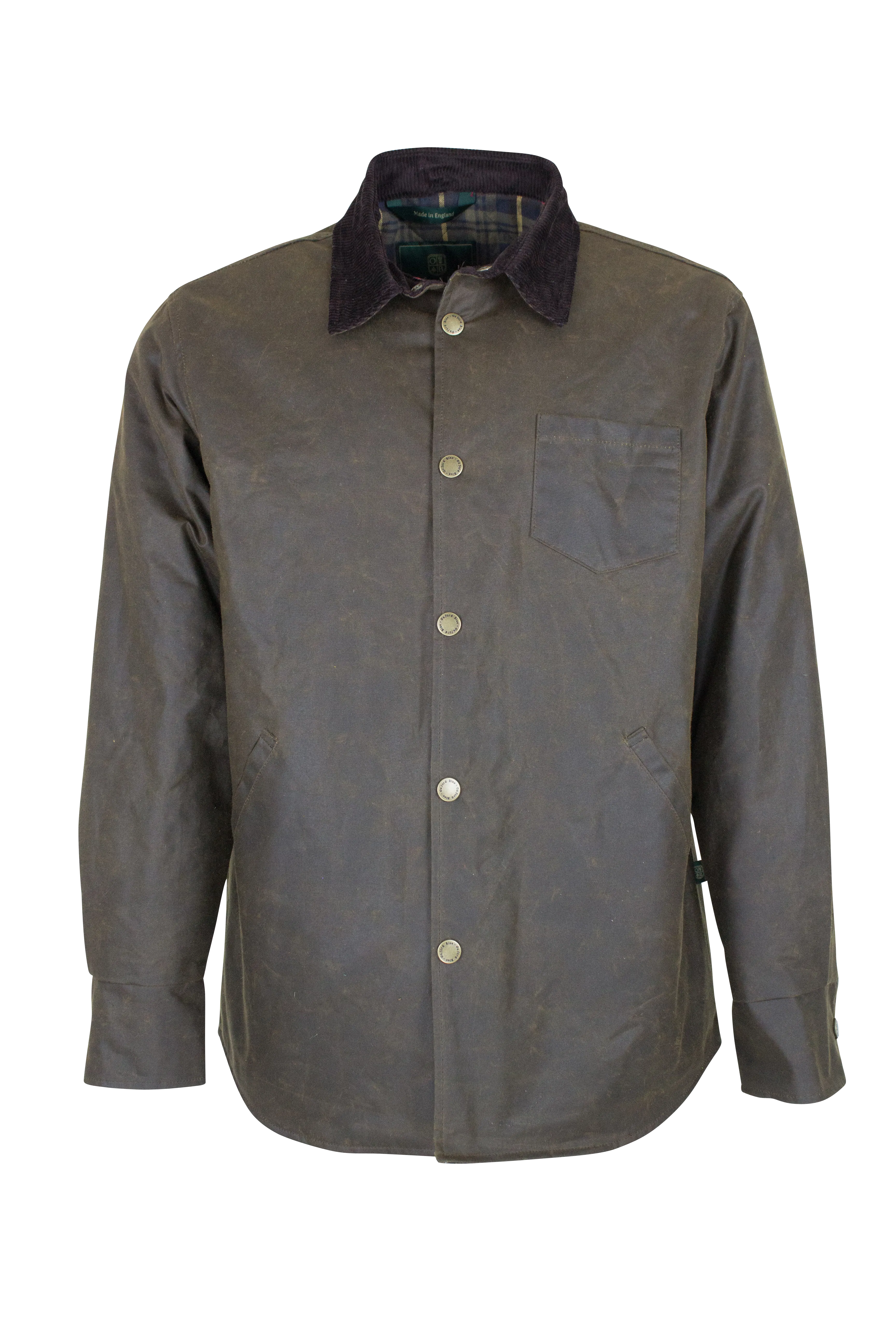 W26 - Men's Antique Wax Overshirt - CARAMEL