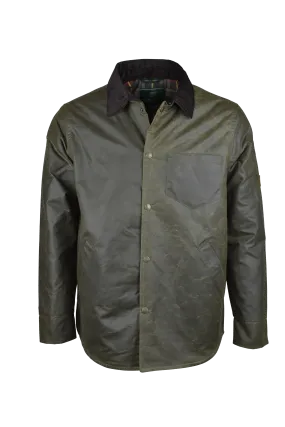 W26 - Men's Antique Wax Overshirt - GREEN