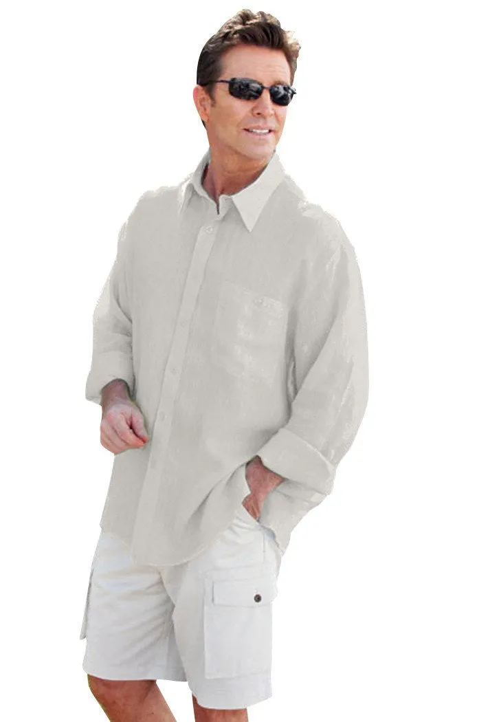 Weekender White Pavilion, Long Sleeve, Button Pocket, Casual Shirt