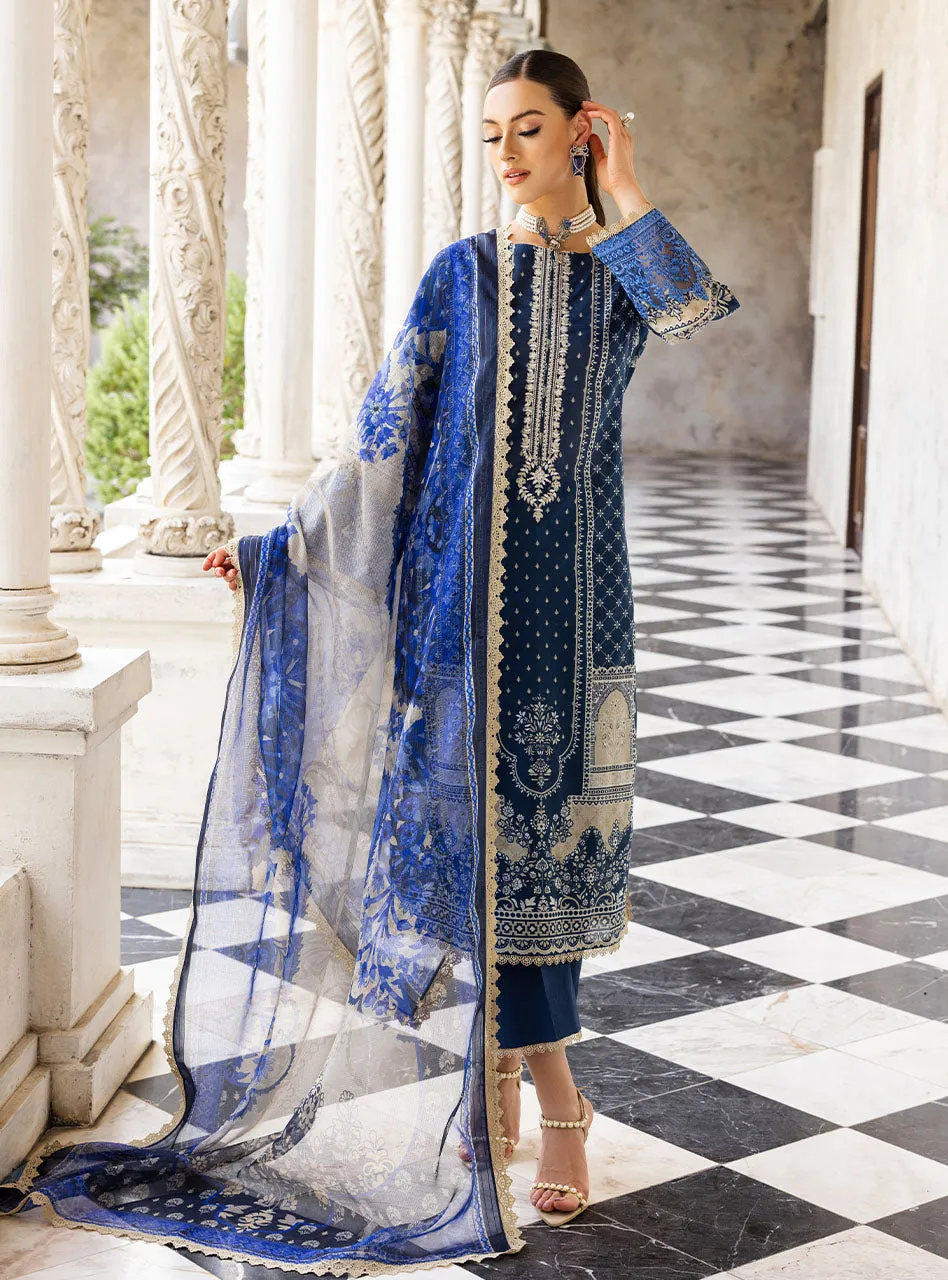 Zainab Chottani Tahra Lawn Collection  – Celestial-Bliss 9B