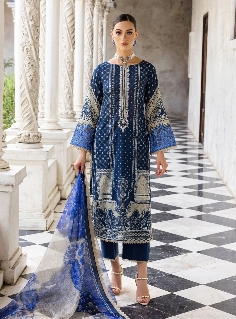 Zainab Chottani Tahra Lawn Collection  – Celestial-Bliss 9B