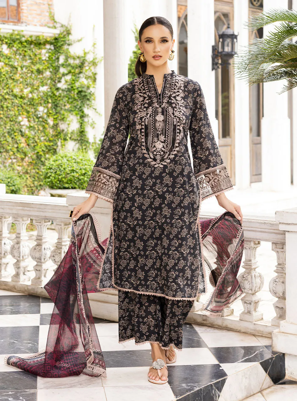 Zainab Chottani Tahra Lawn Collection  – Onyx-Aura 6A