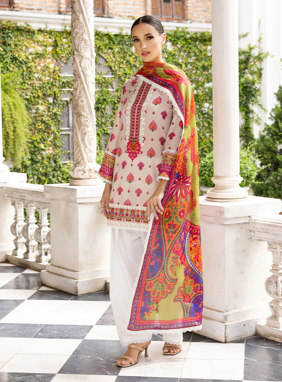 Zainab Chottani Tahra Lawn Collection  – Whipsy-Lush 8B