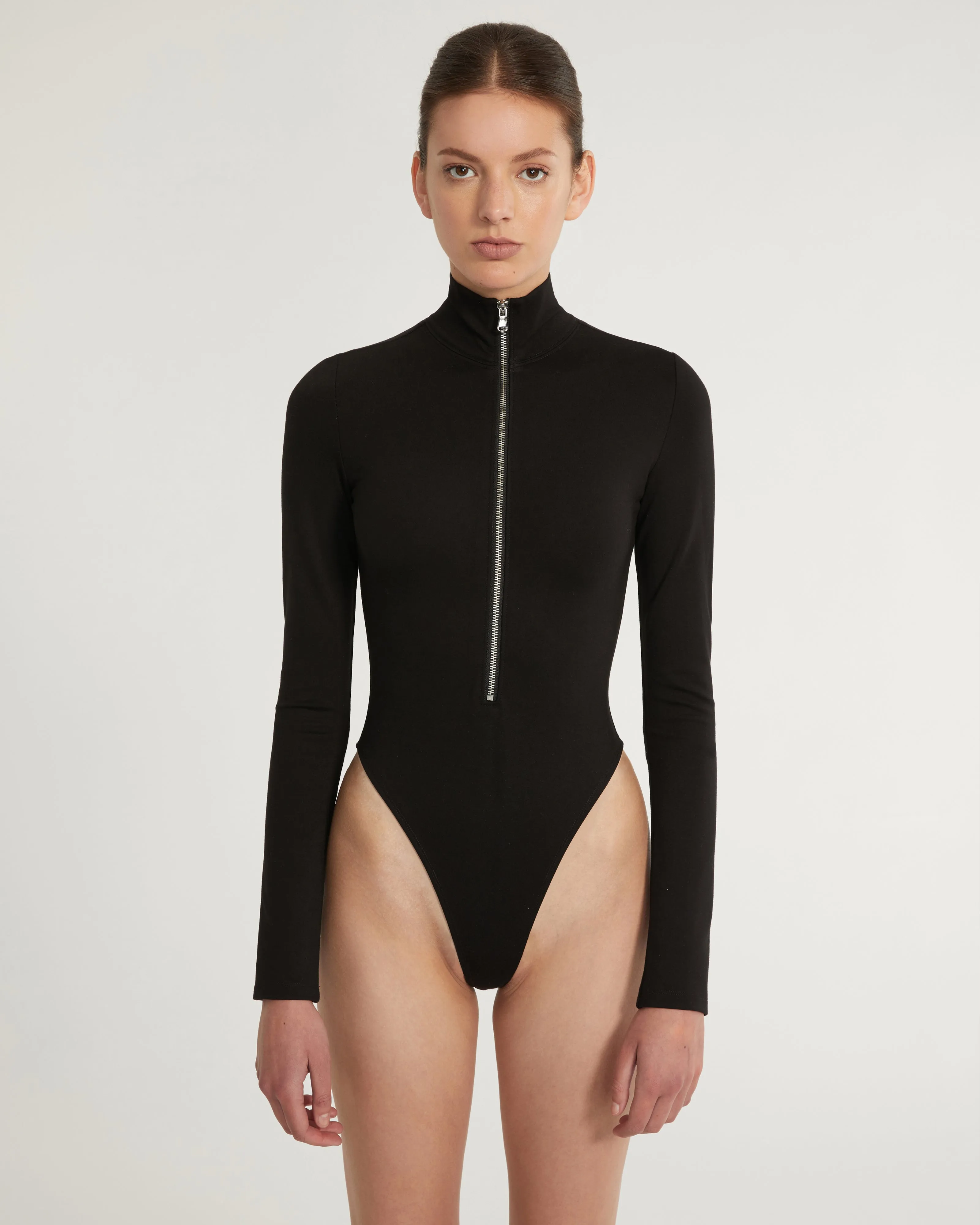 Zip Front Bodysuit